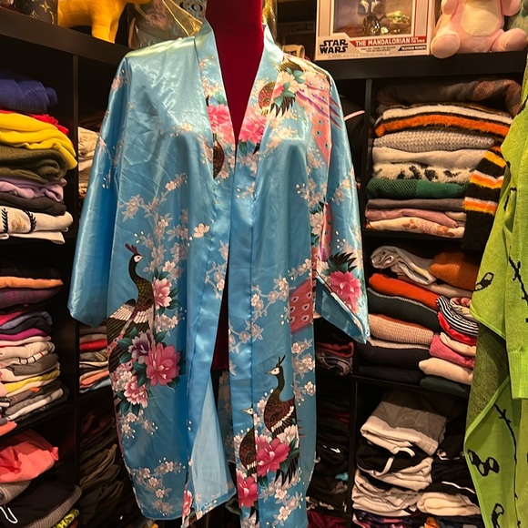 meiyesda Other - Blue silk robe. Xl